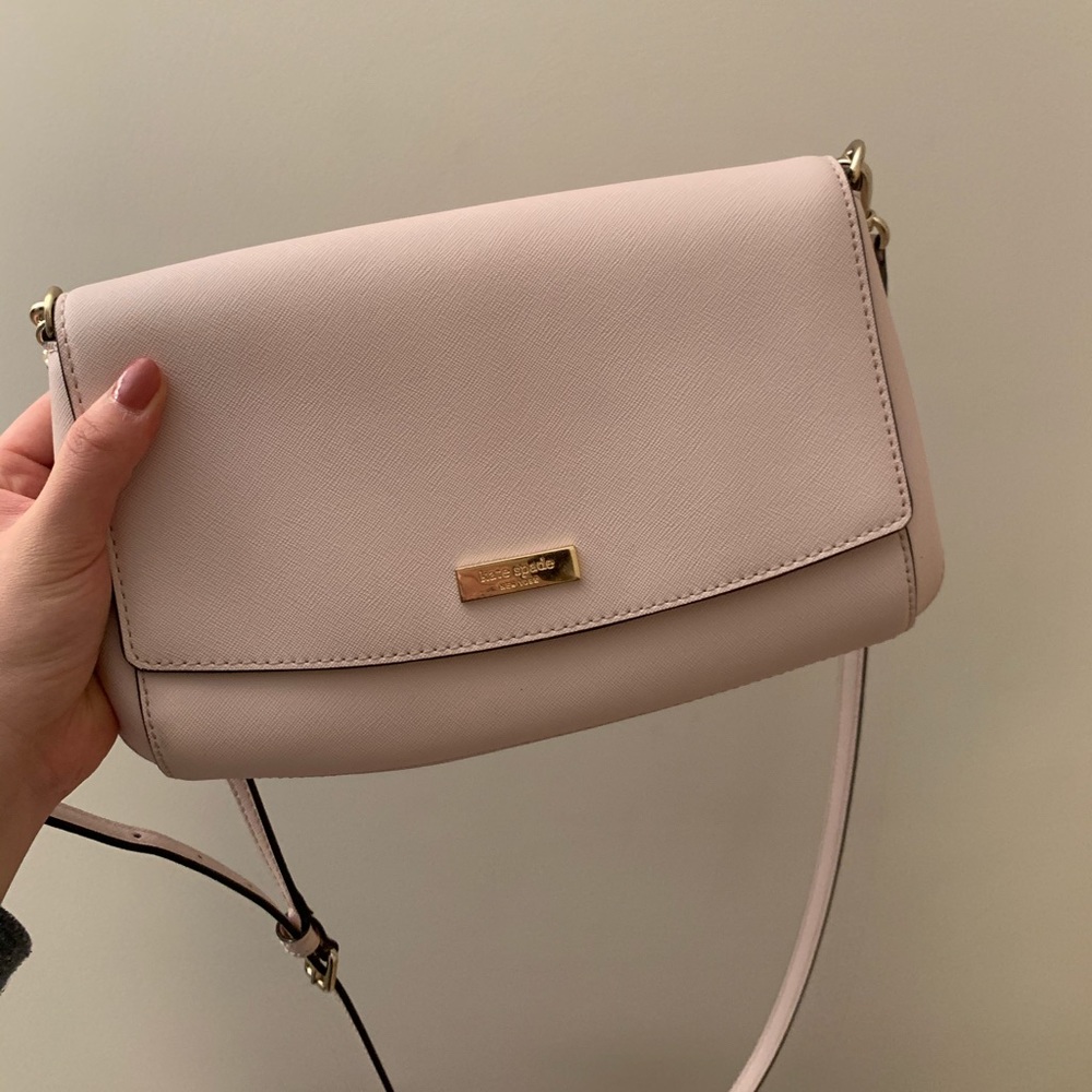 Kate Spade Laurel Way Greer Chain Crossbody Pink